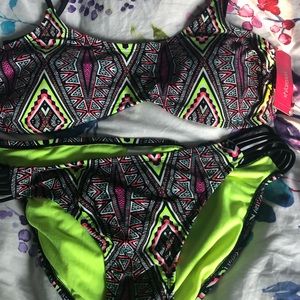 Two piece bathing-suit